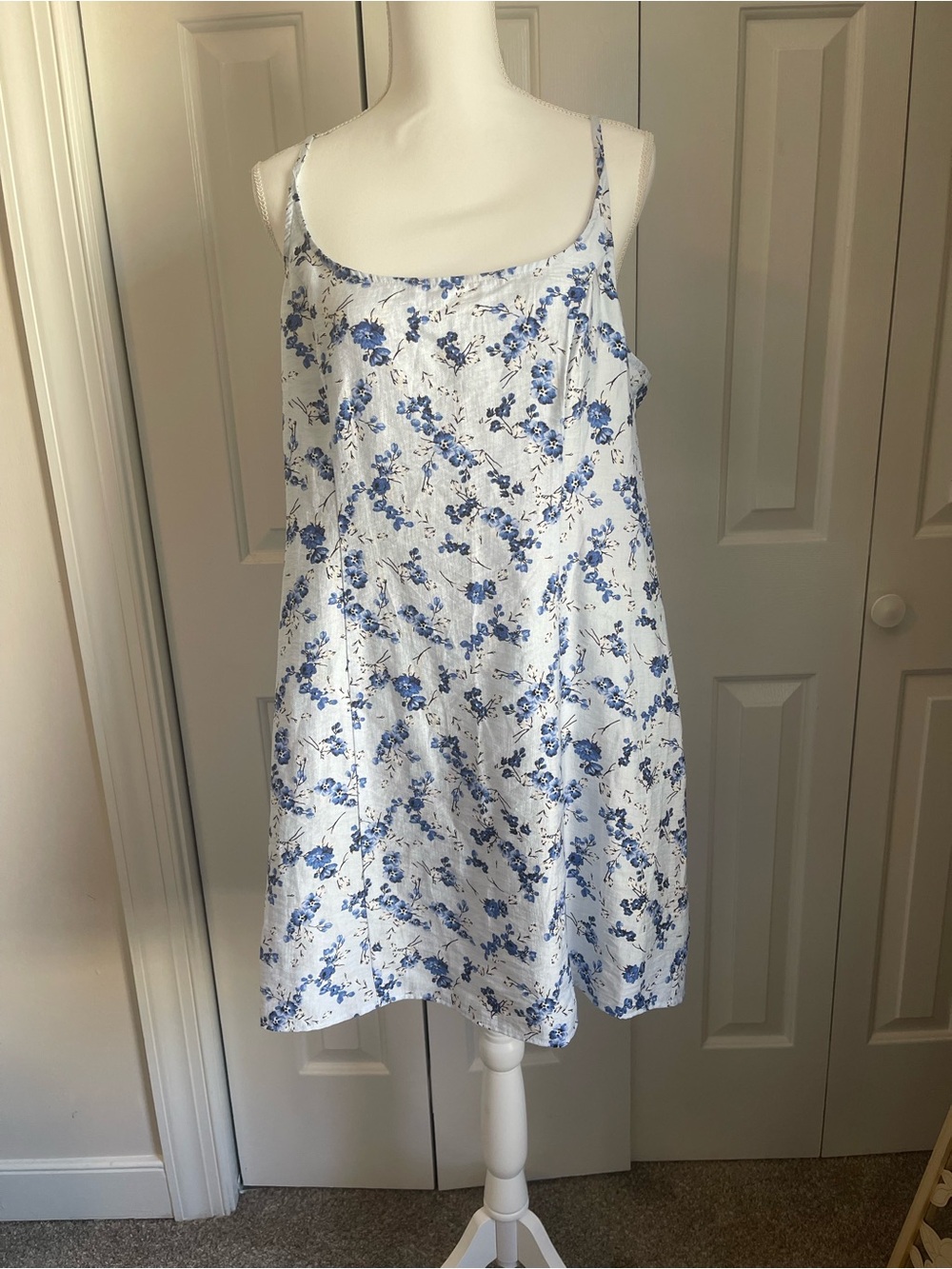 Blue Floral Sundress